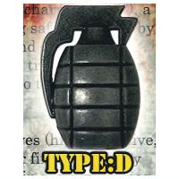 リアル重量合金 手榴弾 [4.TYPE：D]【ネコポス配送対応】【C】 | トイサンタ ヤフー店
