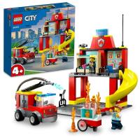 レゴ LEGO シティ 消防署と消防車 60375 おもちゃ ブロック プレゼント レスキュー 乗り物 のりもの 男の子 女の子 4歳 ~【送料無料】 | トイザらス・ベビーザらスヤフー店