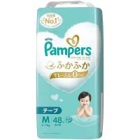 【1枚当たり39.6円】 NEW! パンパース はじめての肌へのいちばん Mサイズ（6〜11kg） 48枚 【P&amp;G テープタイプ コットンのようにふ | トイザらス・ベビーザらスヤフー店