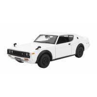 Maisto 1/24 ニッサン スカイライン 2000GT-R(KPGC110)1973 ホワイト 完成品ダイキャストミニカー MS31528W1 | トイスタジアム GOODバリュー!