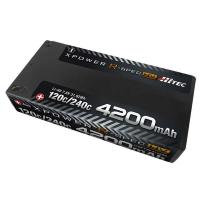 HiTEC XPOWER R-SPEC HV Li-HV 7.6V 4200mAh 120C/240C R/C用バッテリー XPRHV4200S-B | トイスタジアム GOODバリュー!