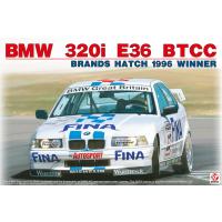 プラッツ/BEEMAX 1/24 BMW 320i E36 1996 BTCC ブランズハッチ ウィナー プラモデル BX24045　送料無料 | トイスタジアムYahoo!店