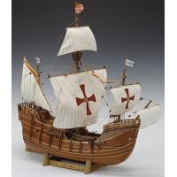 木製帆船模型 1/50　サンタマリア　送料無料　ウッディジョー | トイスタジアムYahoo!店