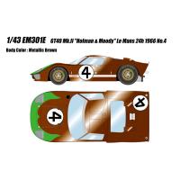 【●カタログ】　EIDOLON 1/43 GT40 Mk.2 ルマン24h 1966 "ホ−ルマン・ムーディ" No.4 完成品ミニカー EM301E　送料無料 | トイスタジアムYahoo!店