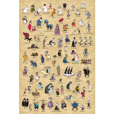 ムーミン パズル 1000のおすすめ人気商品一覧 通販 - Yahoo!ショッピング