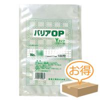 福助工業 バリアOP Yタイプ規格袋 No.14 （2000枚）巾200×長さ300mm | 袋とシーラーの通販 テンポアップ