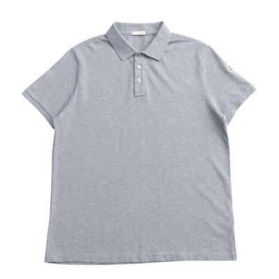 美品 正規品 MONCLER モンクレール ポロシャツ グレー 希少XL 正規品