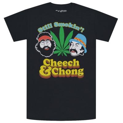 Cheech&Chong チーチ& チョン 大麻 マリファナ ガンジャ CBD REASON × Cheech & Chong Tシャツ 半袖 メンズ 春夏用 カーキ 大きい