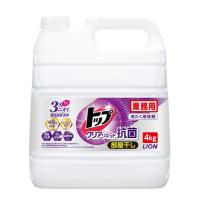 トップ クリアリキッド抗菌 部屋干し 洗剤 蛍光剤無配合 洗濯洗剤 液体 4kg | クロスタウンストア