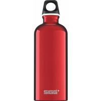シグ(SIGG) アウトドア 水筒 軽量 スイス製アルミボトル トラベラークラシック 0.6L レッド 50004 | クロスタウンストア