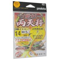 がまかつ(Gamakatsu) ナノ船カレイ仕掛 両天秤 イエロー FR229 14-5 | クロスタウンストア