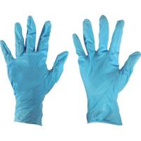 TRUSCO(トラスコ) 使い捨てハイブリッド手袋 粉無S ブルー (100枚入) | クロスタウンストア