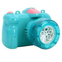 LEADWORKS バブルカメラ ブルー シャボン玉 電動 バブルマシン 光る おもちゃ | クロスタウンストア