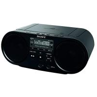 ソニー AUX CDラジオ ZS-S40 : FM/AM/ワイドFM対応 ブラック ZS-S40 B | クロスタウンストア