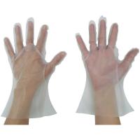 東京パック 緊急災害対策用手袋ニューマイジャスト簡易50L 半透明 KN-L ポリエチレン使い捨て手 | クロスタウンストア