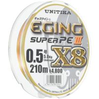 ユニチカ(UNITIKA) ライン キャスライン エギングスーパーPEIII X8 210m 0.5号 4961704812541 | クロスタウンストア