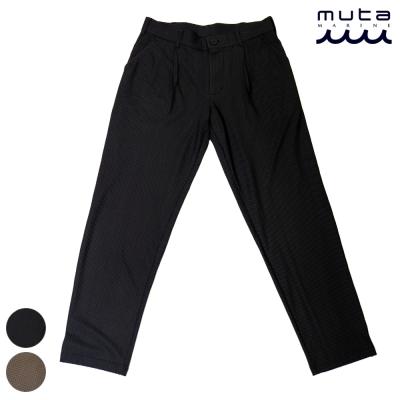 未使用 タグ付き muta ムータ パンツ スラックス 黒 ブラック 6 L Yahoo!オークション -「muta ムータ」(パンツ、スラックス