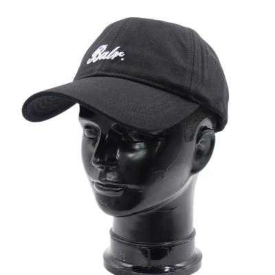 在庫切れ続出 新品タグ付き ボーラーBALR. ブラックキャップ 在庫切れ続出 新品タグ付き ボーラーBALR. ブラックキャップ