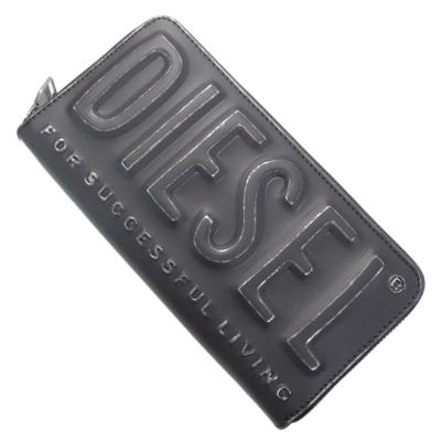 DIESEL 長財布茶　ほぼ新品　保証書付 DIESEL 長財布茶 ほぼ新品 保証書付 DIESEL®】メンズ 財布 長