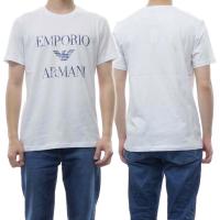 エンポリオアルマーニ メンズ Tシャツ EMPORIO ARMANI フロントロゴ 