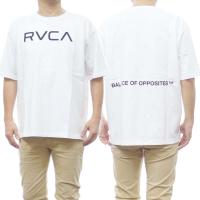 RVCA ルーカ メンズクルーネックTシャツ BE041226 / BIG RVCA TEE ホワイト /2024春夏新作 | TRE STYLE