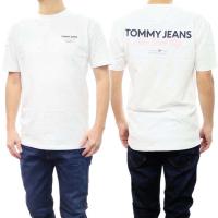 TOMMY JEANS トミージーンズ メンズクルーネックTシャツ DM18286 ホワイト /2024春夏新作 | TRE STYLE