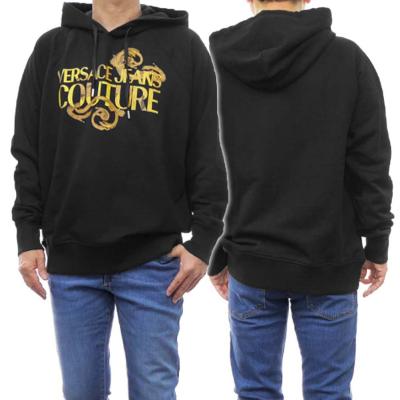 ヴェルサーチェジーンズ サイズ:XL 75GAIF01 ロゴプリントプルオーバー