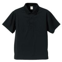 ポロシャツ 半袖 メンズ ドライ アスレチック 4.1oz XL サイズ ブラック 無地 ユナイテッドアスレ CAB | 流行はいつもここから TREND-I