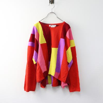 いま人気のアイテム COMME コムデギャルソン コムコム 2021AW des パッチ GARCONS ニット+セーター