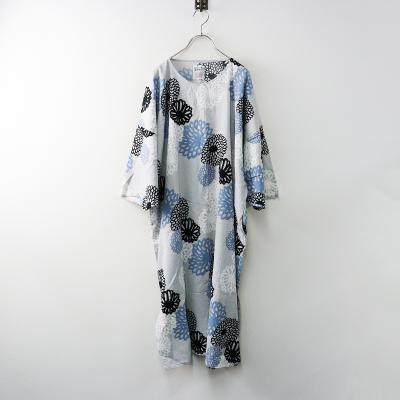 sousou ソウソウ ワンピース 貫頭衣 高島縮 花柄 2025年最新】sou・sou