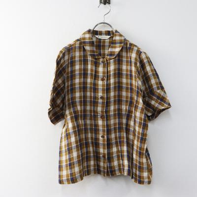 コットンハウスアヤ　綿麻刺繍×リネンシャンブレー　ロングシャツ　チュニック　美品 シャンドゥブレ自由が丘店 (@cottonaya.jiyuugaoka) · Setagaya-ku, Tokyo