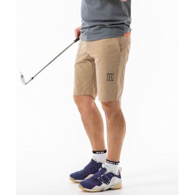 sy32 ショートパンツ　ベージュ　サイズL メンズ　ゴルフウェア　春夏　新品 sy32 ゴルフ（メンズショート、ハーフパンツ）｜ボトムス、パンツ