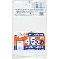 ジャパックス 容量表示入ポリ袋45L厚口0.025 TSN46 期間限定 ポイント10倍 | 買援隊ヤフー店