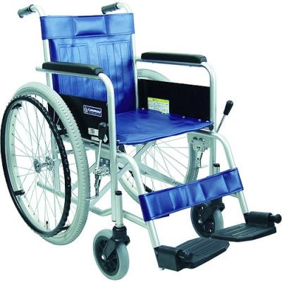 KR801N 自走用車椅子 カワムラサイクル 車椅子 カワムラ 室内自走用 ノーパンクタイヤ スチール製 車椅子