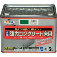 アサヒペン 水性強力コンクリート床用 5L ダークグリーン 424426 期間限定 ポイント10倍 | 買援隊ヤフー店