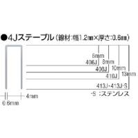 マックス 株 MAX ステープル 肩幅4mm 長さ8mm 5000本入り 408J 期間限定 ポイント10倍 | 買援隊ヤフー店