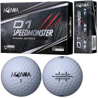 本間ゴルフ HONMA ボール D1 スピードモンスター ボール 5ダースセット 5ダース(60個入り) ホワイト | TRUST-mart本店