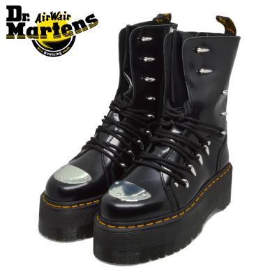 ドクターマーチン　ヒールブーツ UK5 DR.MARTENS(ドクターマーチン) Patent leather 6 hole wide heel boots