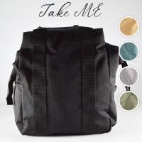 Take Me 3Layer Daypack2 デイパック ママバッグ 多機能リュック メンズ レディース 収納ポケット 保冷ポケット 撥水加工 | つるや 靴のTSURUYA