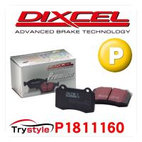DIXCEL ディクセル P1811160 欧州車向けプレミアムタイプ ブレーキパッド フロント用左右セット | タイヤ カー用品のトライスタイル