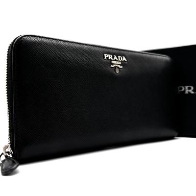 メンズ プラダ ラウンドファスナー長財布 サフィアーノのおすすめ人気