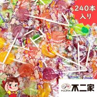 不二家 ポップキャンディ 240本 業務用 大容量 ペコちゃん 飴 あめ キャンディ 詰め合わせ 棒付き キャンディ アソート 景品 お祭り 子供会 | TSプライムマーケット