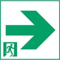 FK20017 Panasonic 施設照明部材 防災照明 誘導灯 コンパクトスクエア用表示板 通路 表示板(右) | タカラShop Yahoo!店