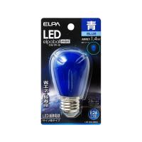 ELPA 朝日電器 LED電球 エルパボールmini 装飾電球サイン球タイプ 1.4W 青色 E26 LDS1B-G-G902 | タカラShop Yahoo!店