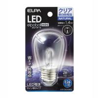ELPA 朝日電器 LED電球 エルパボールmini 装飾電球サイン球タイプ 1.4W クリア昼白色相当 E26 LDS1CN-G-G905 | タカラShop Yahoo!店