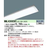 ◎NNL4300ENTLE9 一体型LEDベースライト iDシリーズ用ライトバー 40形 一般 3200lmタイプ 非調光 昼白色 Hf32形高出力型1灯相当 Panasonic 施設照明用部材 | タカラShop Yahoo!店