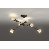 OC257050LC1 LEDシャンデリア 6灯 4.5畳用 調光可 電球色 電気工事不要 オーデリック 照明器具 居間・リビング向け おしゃれ 【〜4.5畳】 | タカラShop Yahoo!店