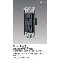 WTL13123B SO-STYLE 埋込接地ダブルコンセント Panasonic 電設資材 工事用配線器具 | タカラShop Yahoo!店