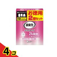 消臭力 プラグタイプ ホワイトフローラルの香り 20mL (×2個セット 付け替え用)  4個セット | 通販できるみんなのお薬