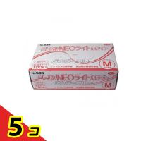 ニトリル ネオライト No.535 ホワイト パウダーフリー 100枚 (Mサイズ)  5個セット | 通販できるみんなのお薬